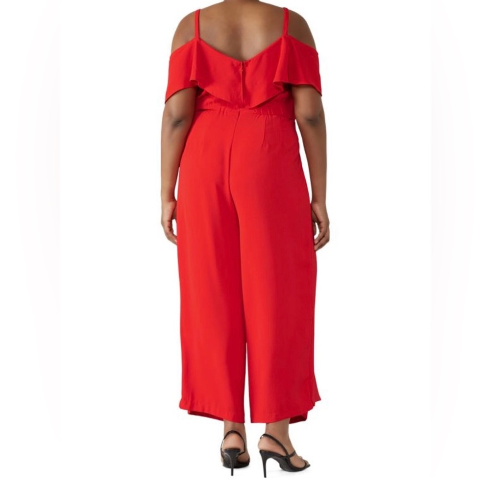 ELOQUII SEXY RED JUMPSUIT - NWT
